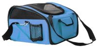 Ultra-Lock' Collapsible Safety Travel Wire Folding Pet Car Seat Carrier  - Sky Blue