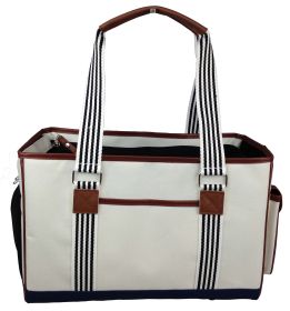 Fashion 'Yacht Polo' Pet Carrier - As Displayed