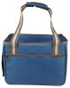 Fashion Canvas Pet Carrier- Blue