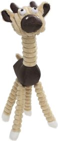 Jute And Rope Giraffe - Cow Pet Toy- Brown